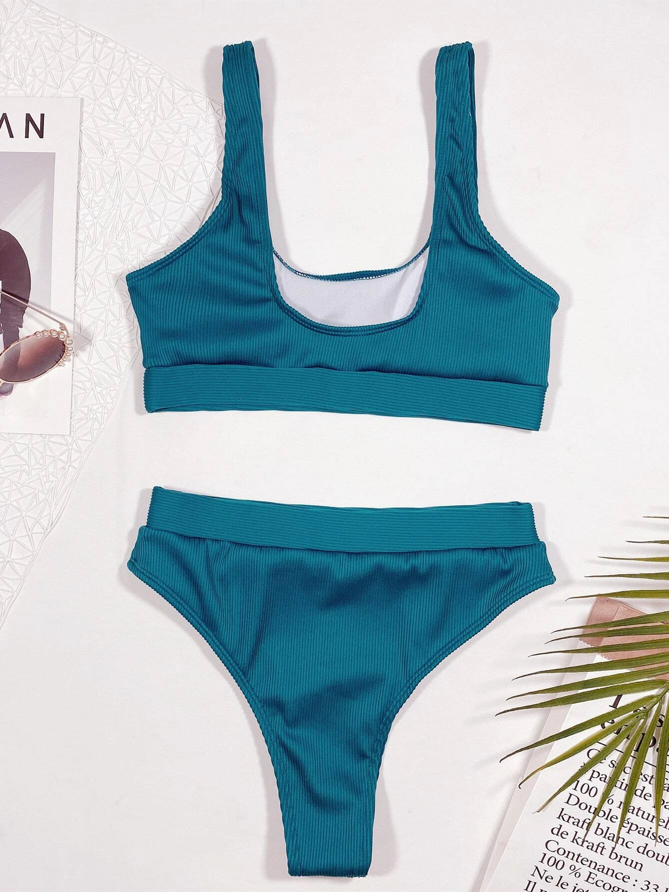 Shein bikini cintura alta Vezia