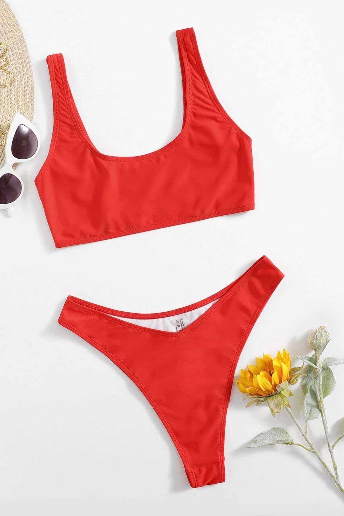 Shein bikini talle alto Vezia