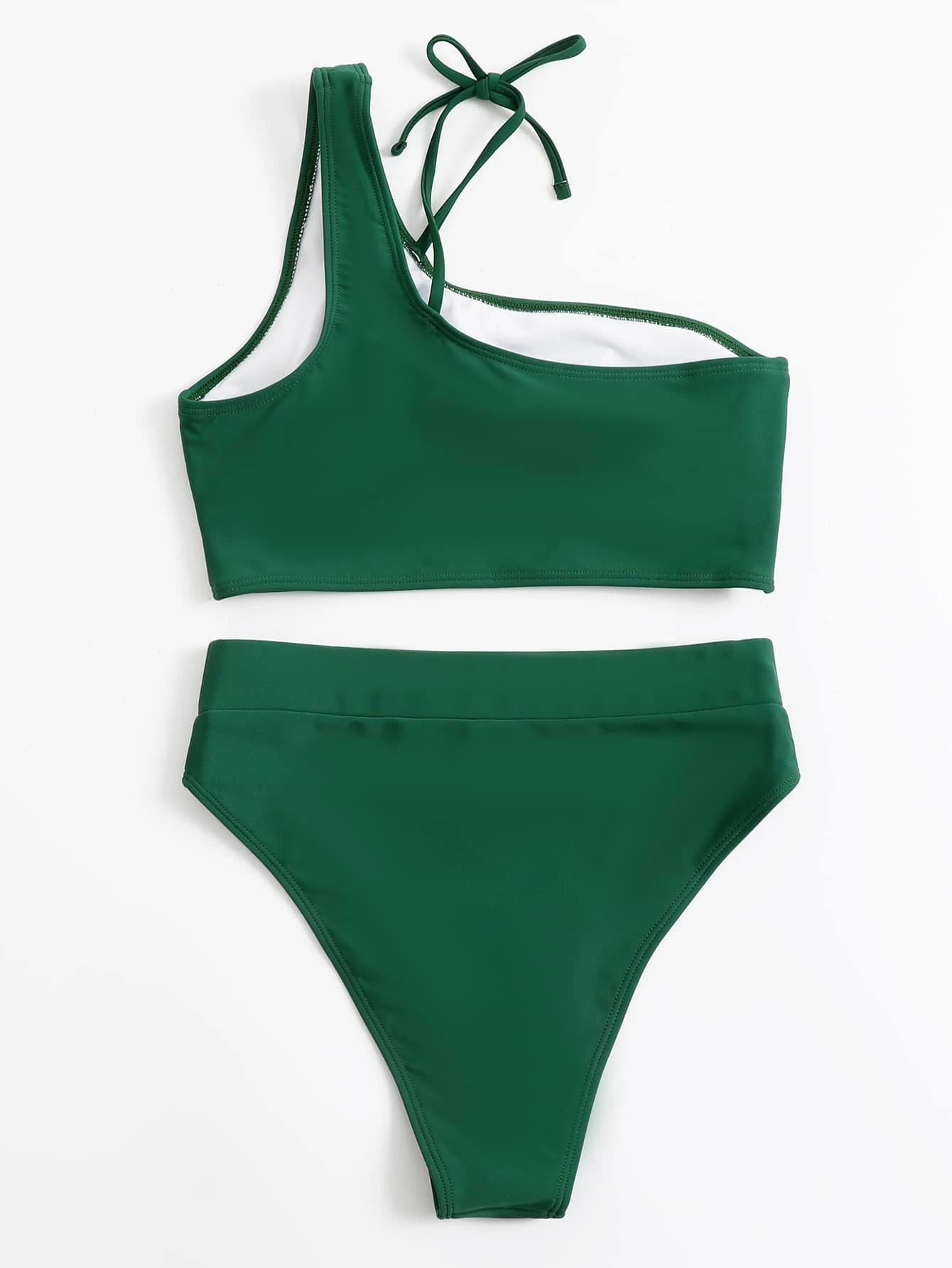 Shein bikini Cutout Liso Vezia