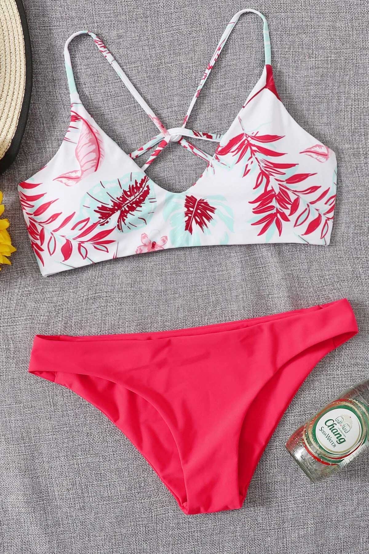 Shein bikini tropical Vezia